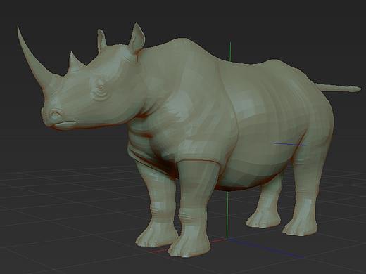 承接ZB建模雕塑，动漫角色建模，freefrom雕刻建模画图