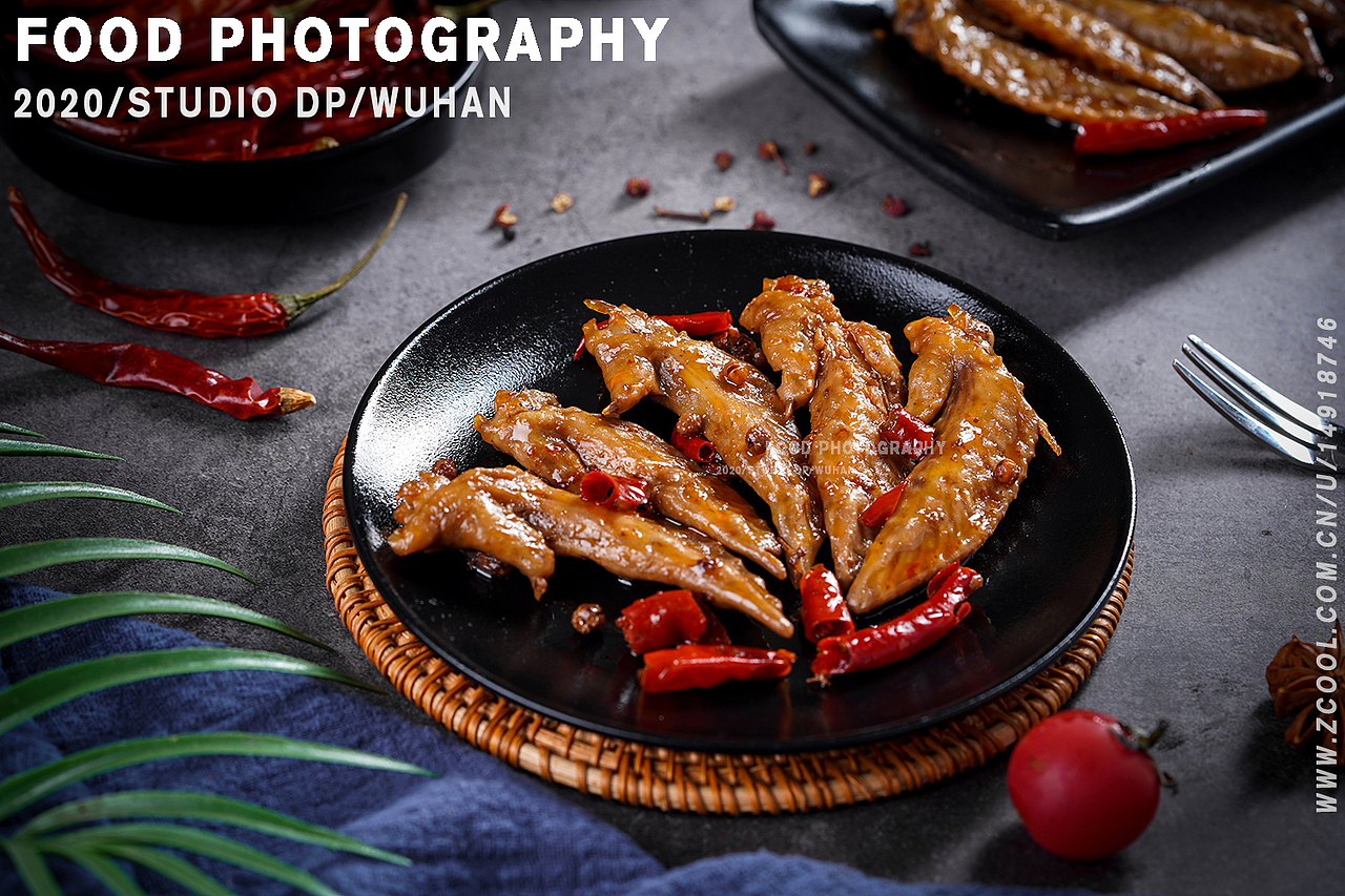 鸡翅|酒店餐饮菜单拍摄|武汉美食拍摄|卤菜|STUDIODP