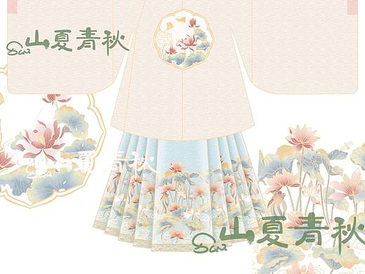 汉服设计明制夏装马面裙