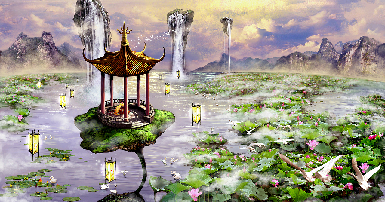 给我毕业动画做的一个场景，真正想P好一张图，真的是不容易啊~~（图ZMTIyMzkyMA==） - 创作习作 - 站酷设计师心境澄明灬沈晨原创素材 - 站酷ZCOOL