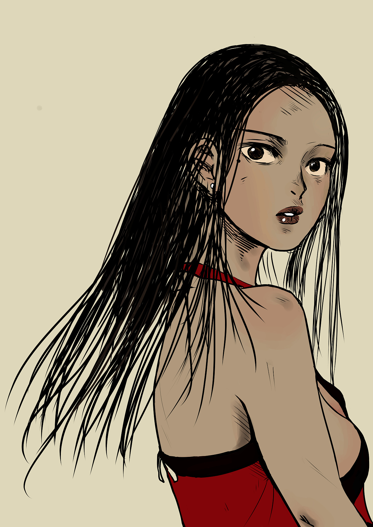 镖人同人练习|插画|创作习作|热脸冷屁股 - 原创作品 - 站酷 (zcool)