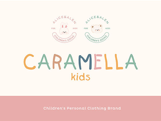 童袜服饰品牌 FOR Caramella Kids / By Yuki
