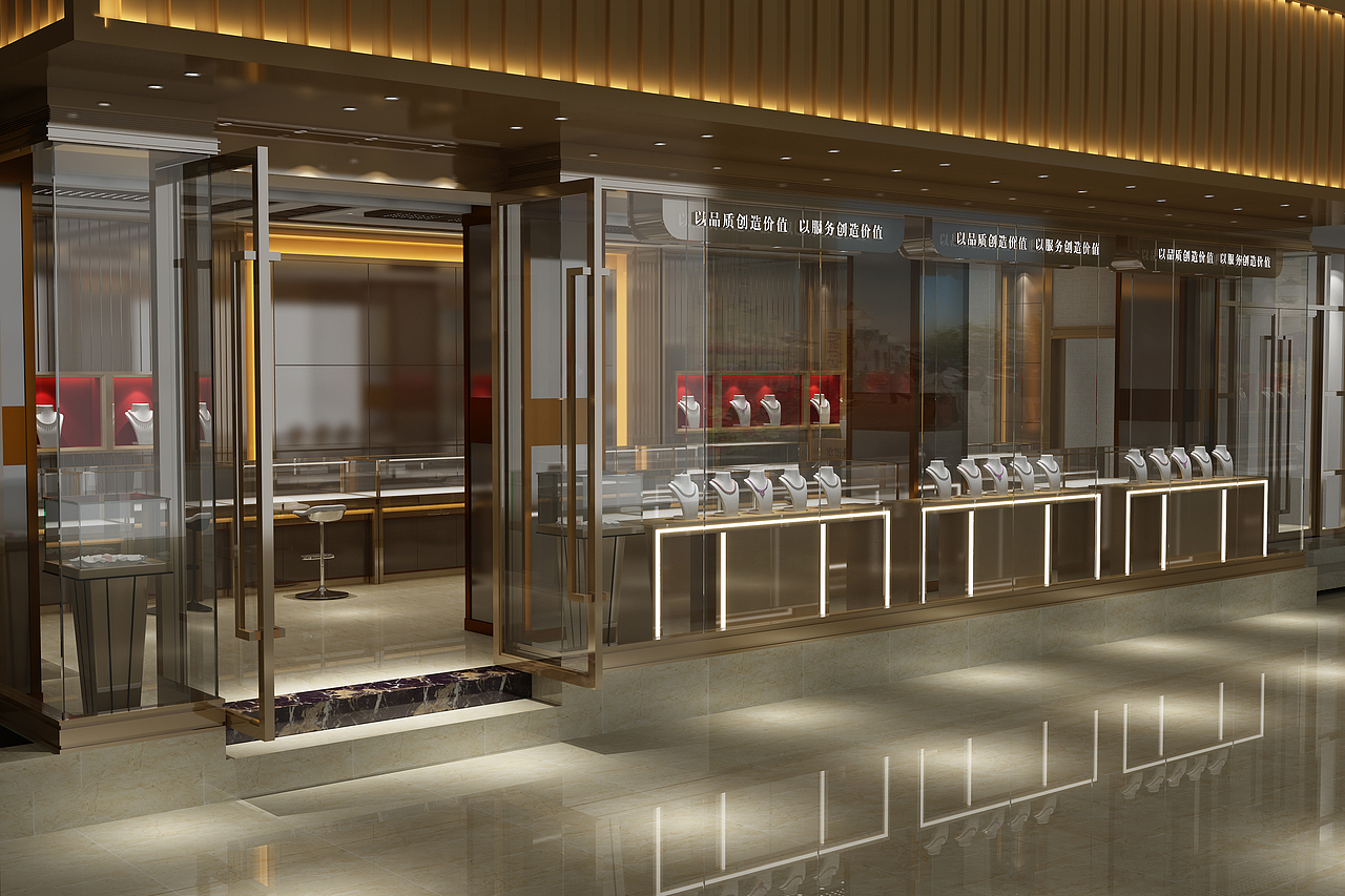 专卖店效果图渲染