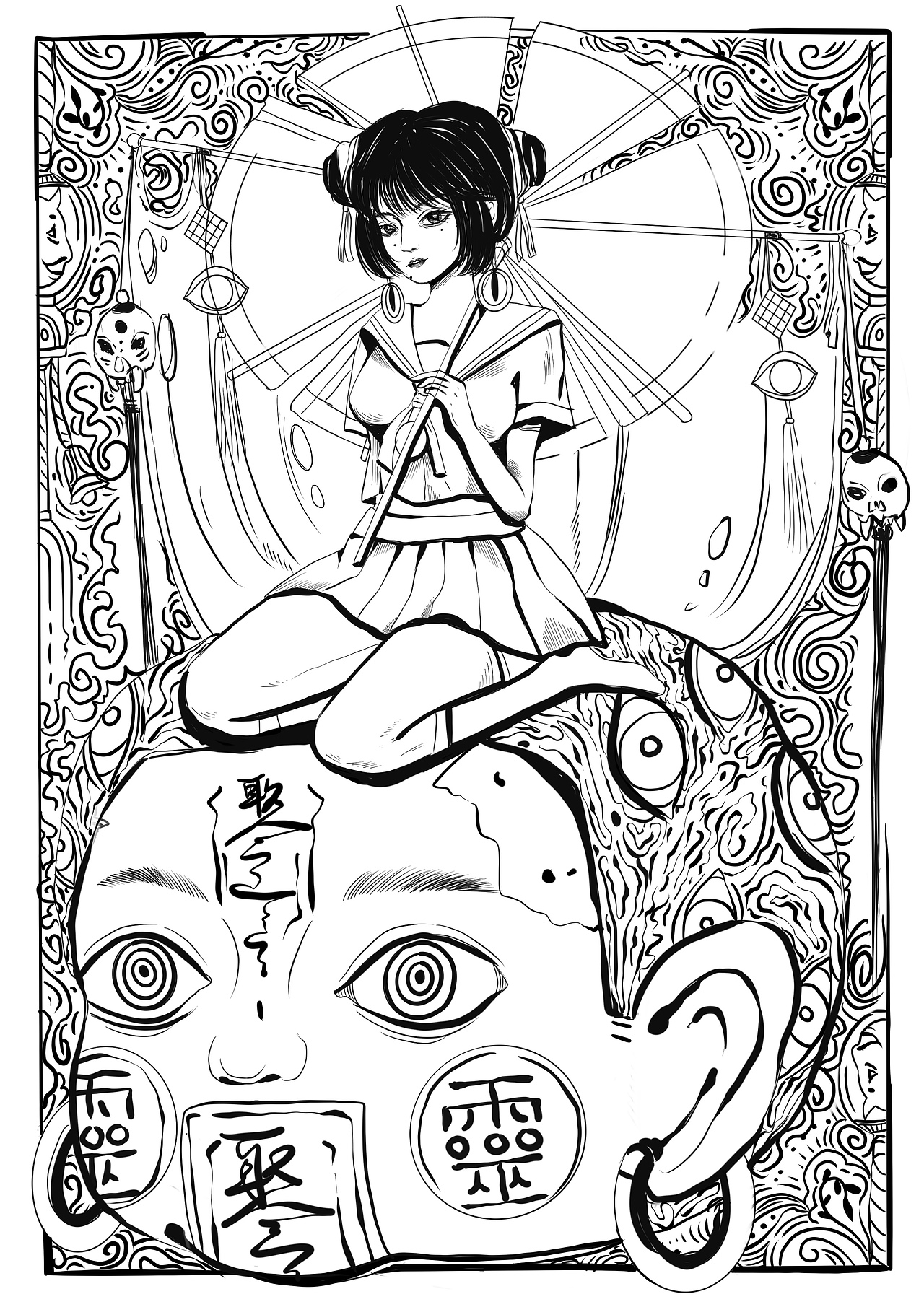 一张没有人看的画（图ZMjc1NjU3MTY4） - 创作习作 - 站酷设计师奶茶你好原创素材 - 站酷ZCOOL