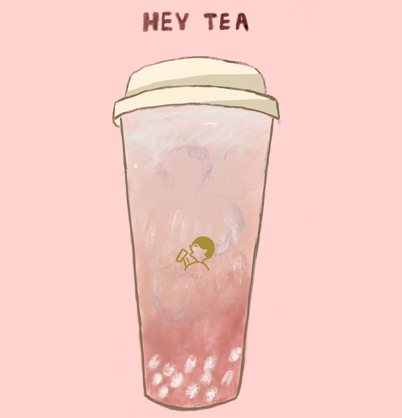 喜茶|插画|新锐潮流插画|change0126 - 原创作品 - 站酷 (zcool)