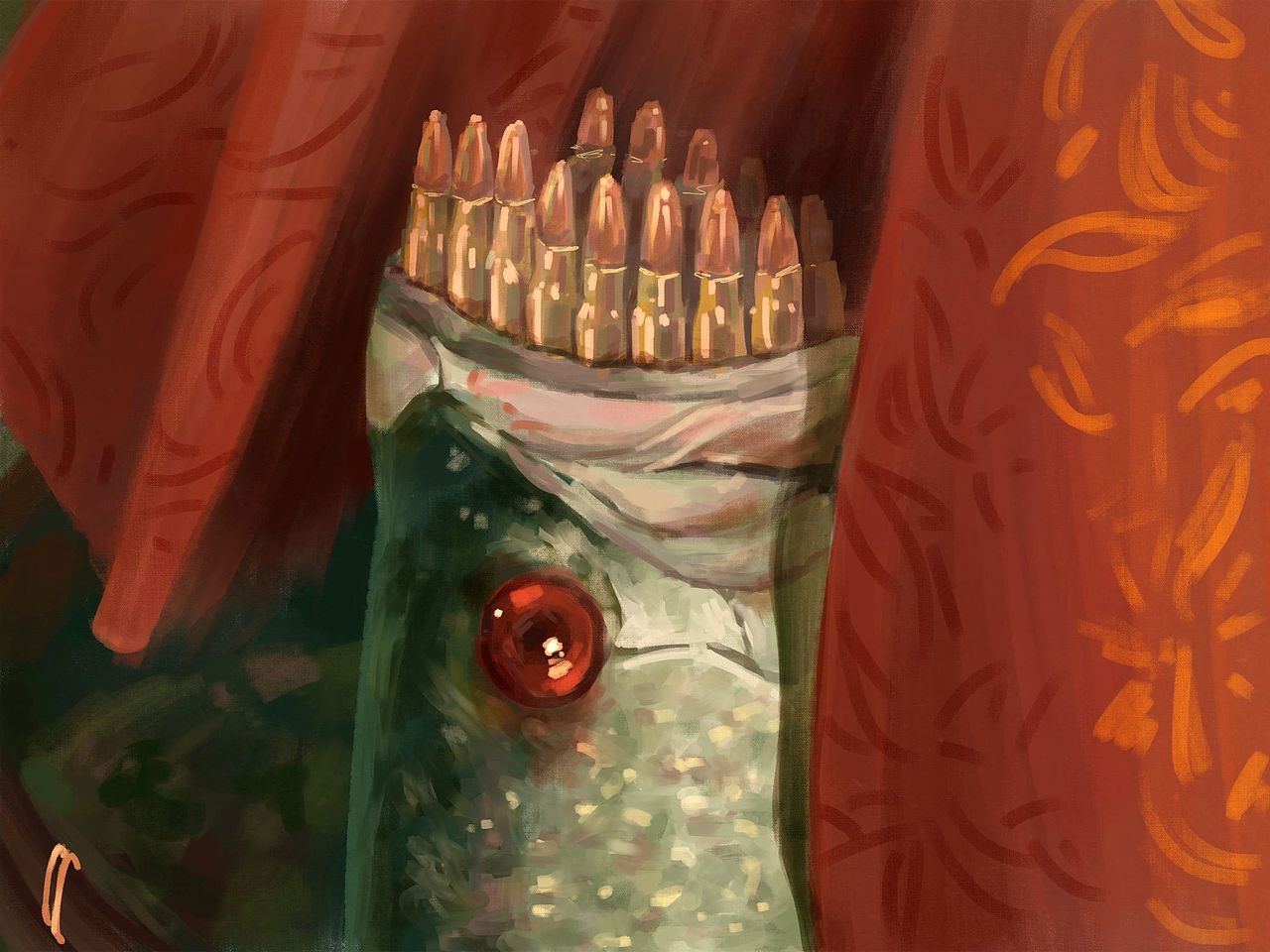 拉片绘画练习———血观音