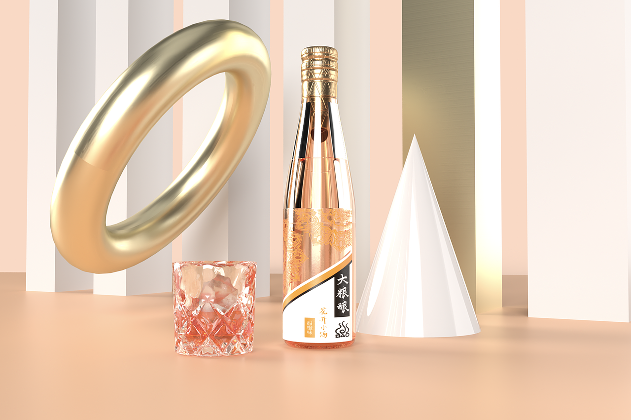 果味清酒包装设计（图ZMjc5NDU4ODAw） - 生活用品 - 站酷设计师邓宪立原创素材 - 站酷ZCOOL
