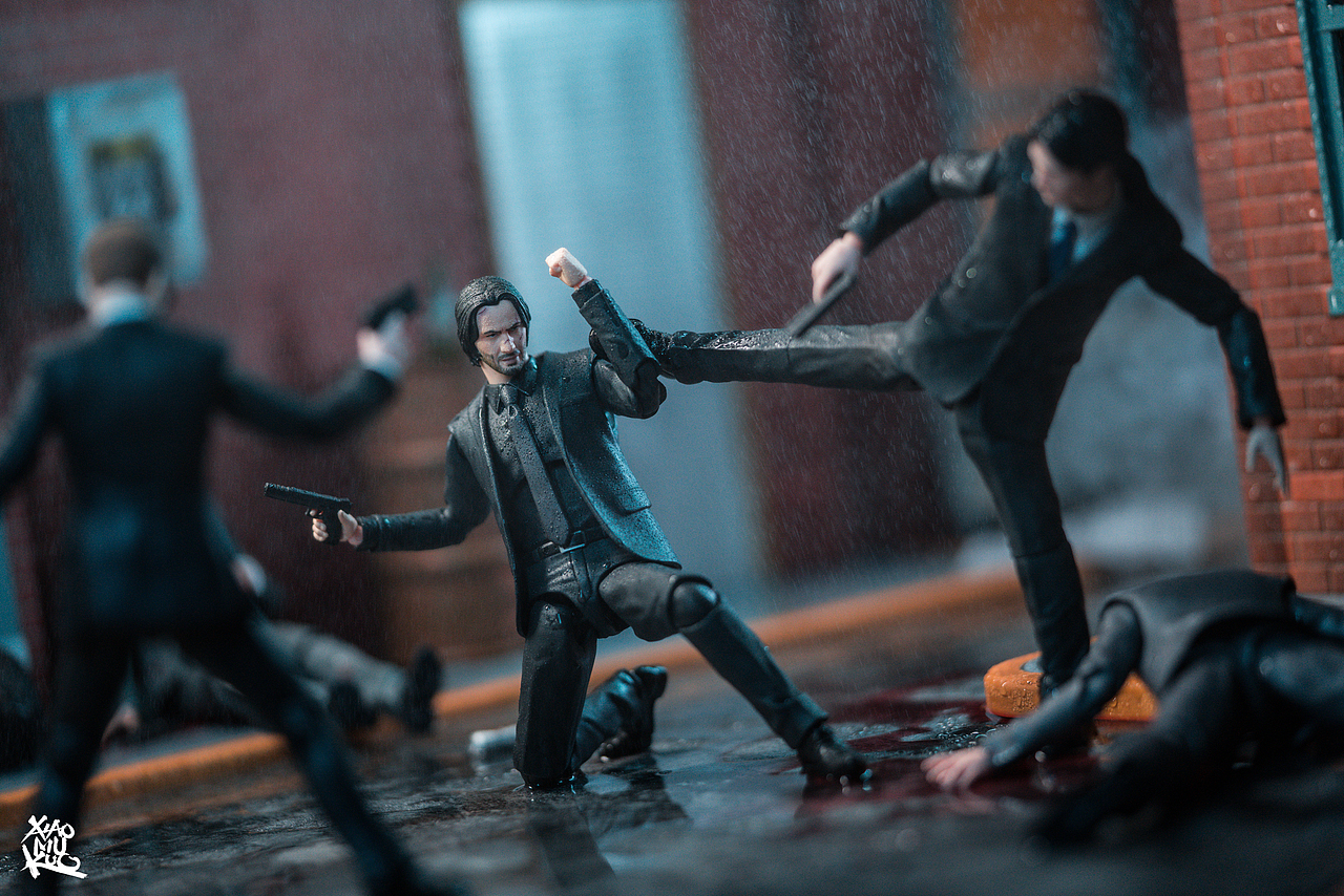 「玩具摄影」杀神的后街大战（图ZMTU5MjU1MTg4） - 风光摄影 - 站酷设计师玩具人小木原创素材 - 站酷ZCOOL