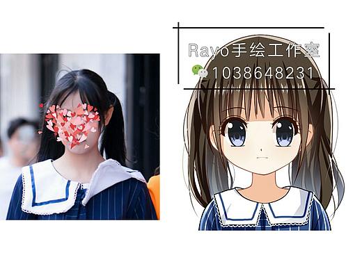 Q版手绘卡通头像设计