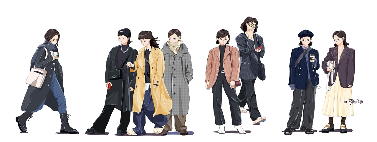 最近画的一些女孩子（图ZMjQyNDM4OTg0） - 创作习作 - 站酷设计师5颗是几颗原创素材 - 站酷ZCOOL