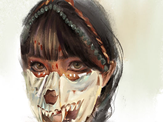 procreate板绘头像