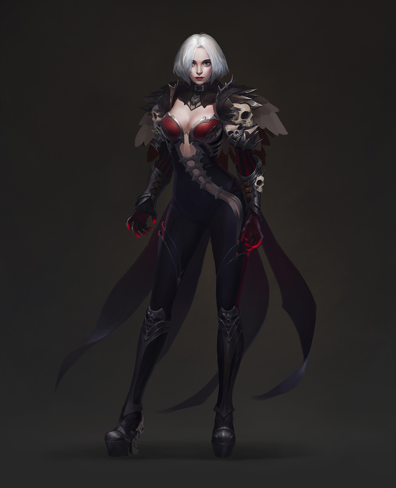 设定|插画|游戏原画|花白丷 - 原创作品 - 站酷 (zcool)