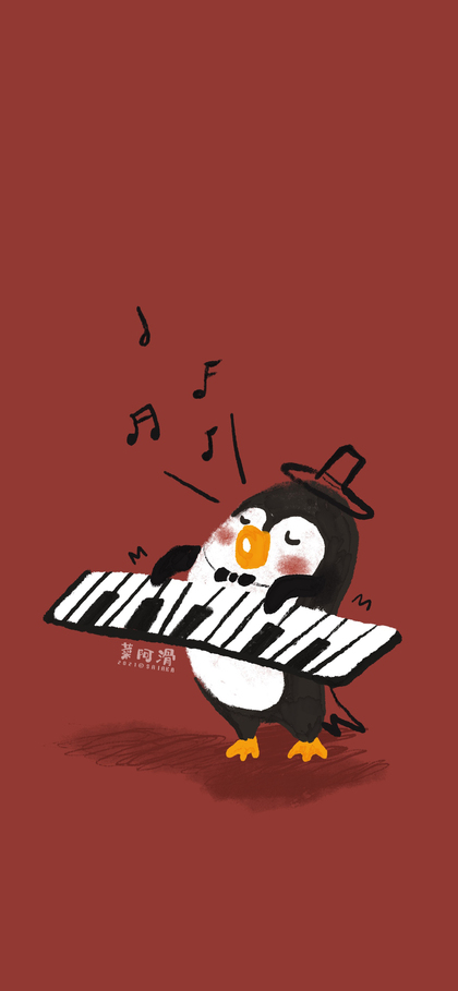 谁会不喜欢可爱的手绘风格手机壁纸