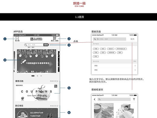 ICHI-CAKE APP交互文档（略）