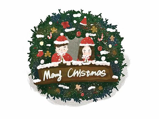 圣诞节（个人主页-ZMzY3MzgyNTY=） - 儿童插画 - 站酷设计师暴力小甜甜原创素材 - 站酷ZCOOL