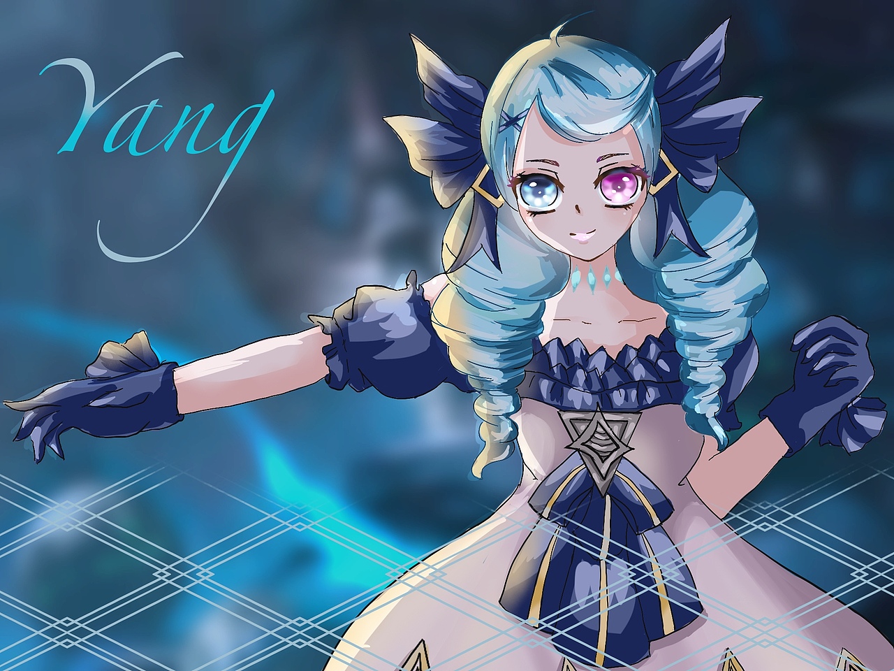 灵罗娃娃格温同人