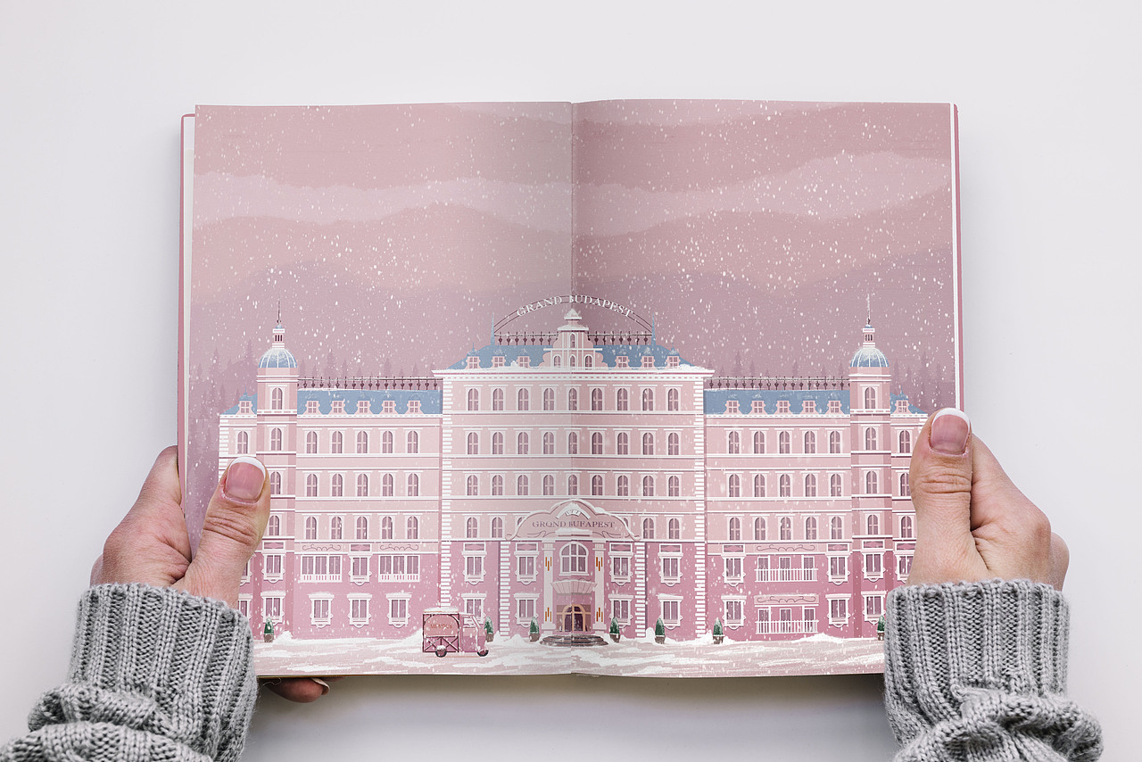 《布达佩斯大饭店》书籍装帧设计（图ZMjUwNTkyNDQ0） - 书籍/画册 - 站酷设计师米娅2原创素材 - 站酷ZCOOL