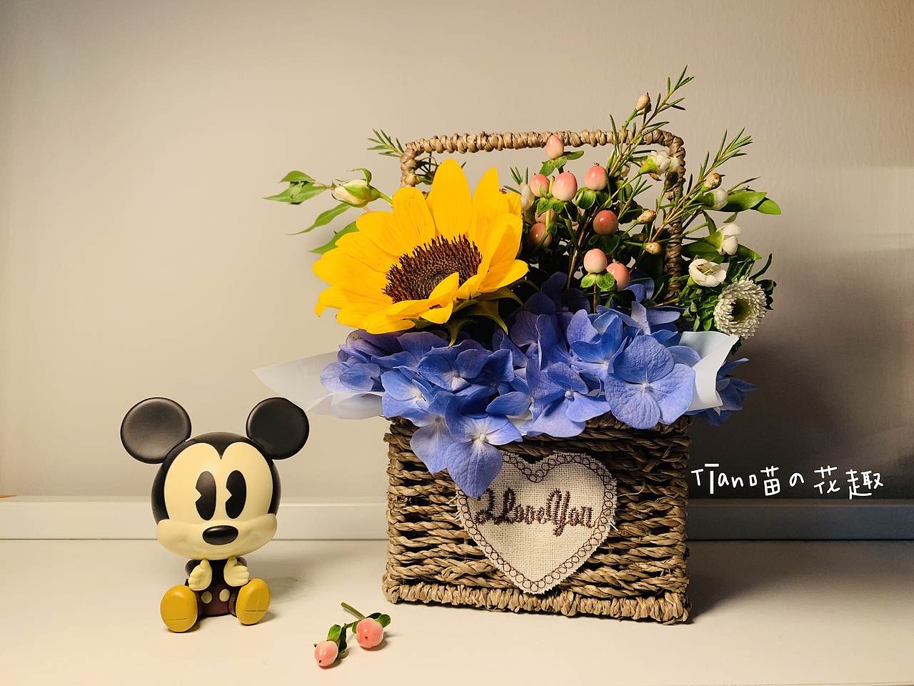 手工鲜花花篮制作（图ZMTc2MTMzNjQ0） - 其他手工艺 - 站酷设计师打扮的像忙人原创素材 - 站酷ZCOOL