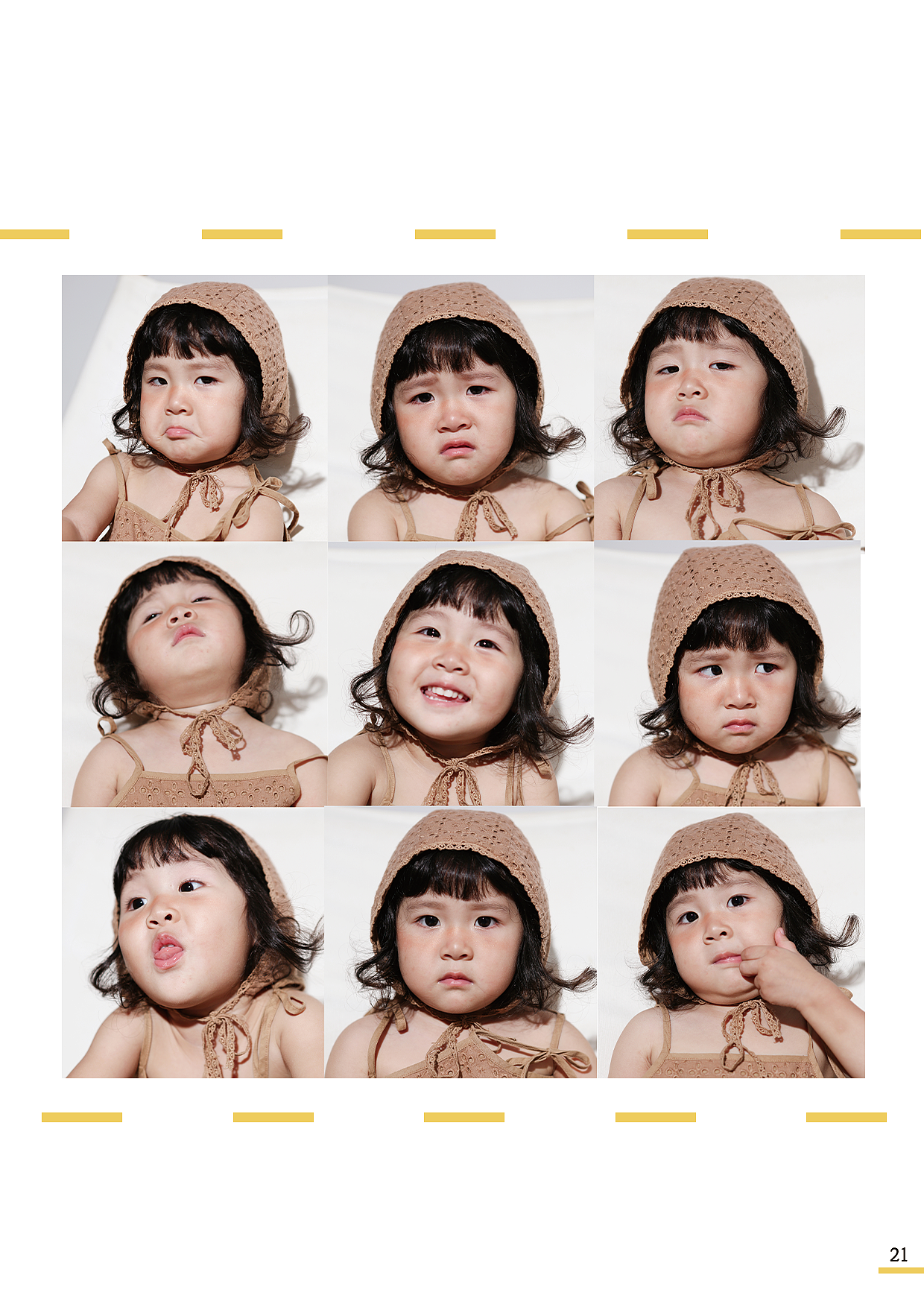 莫小汐童装夏装画册排版