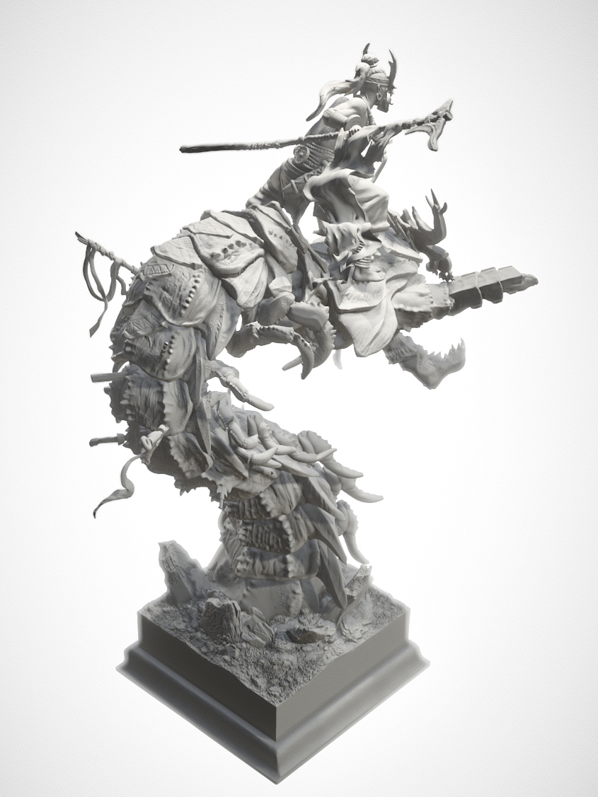 云南虫谷 - 霍氏不死虫（图ZMzQ3Nzg5NjY0） - 手办/模玩 - 站酷设计师mamax原创素材 - 站酷ZCOOL