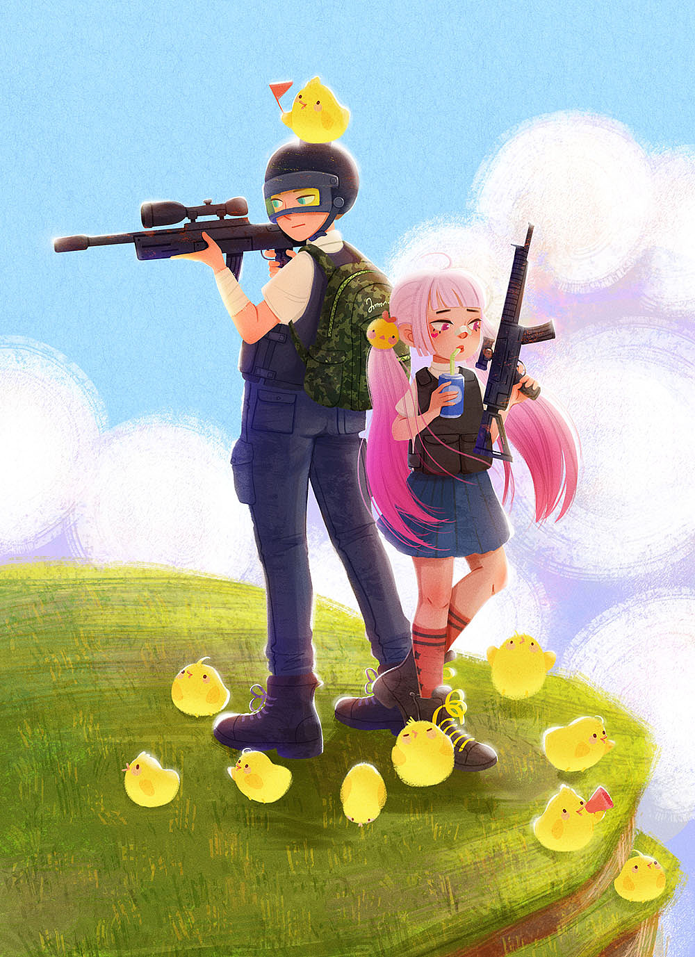 大吉大利吃鸡小分队走起～!