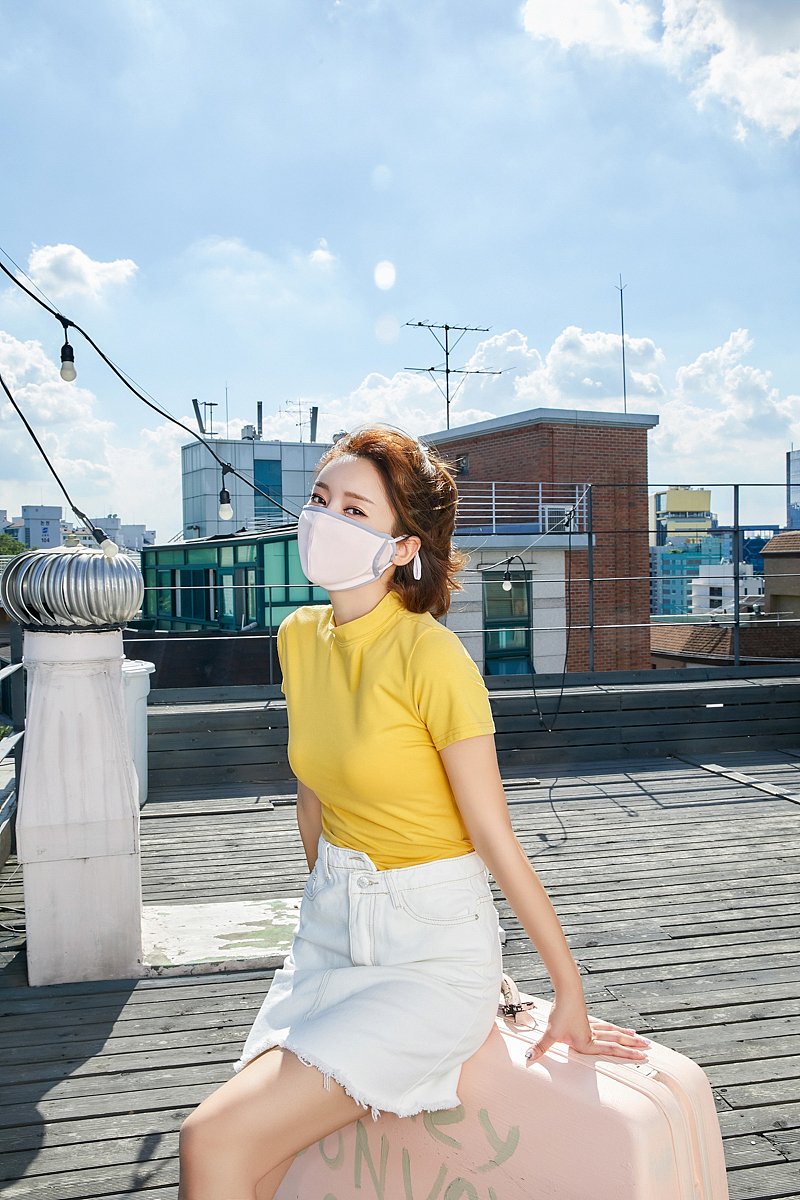 口罩韩国模特拍摄（图ZMTk1NDg5MTQ0） - 人像摄影 - 站酷设计师电商视觉服务商原创素材 - 站酷ZCOOL