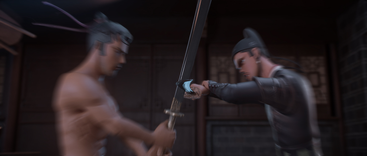 相忘于江湖 毕设渲染图