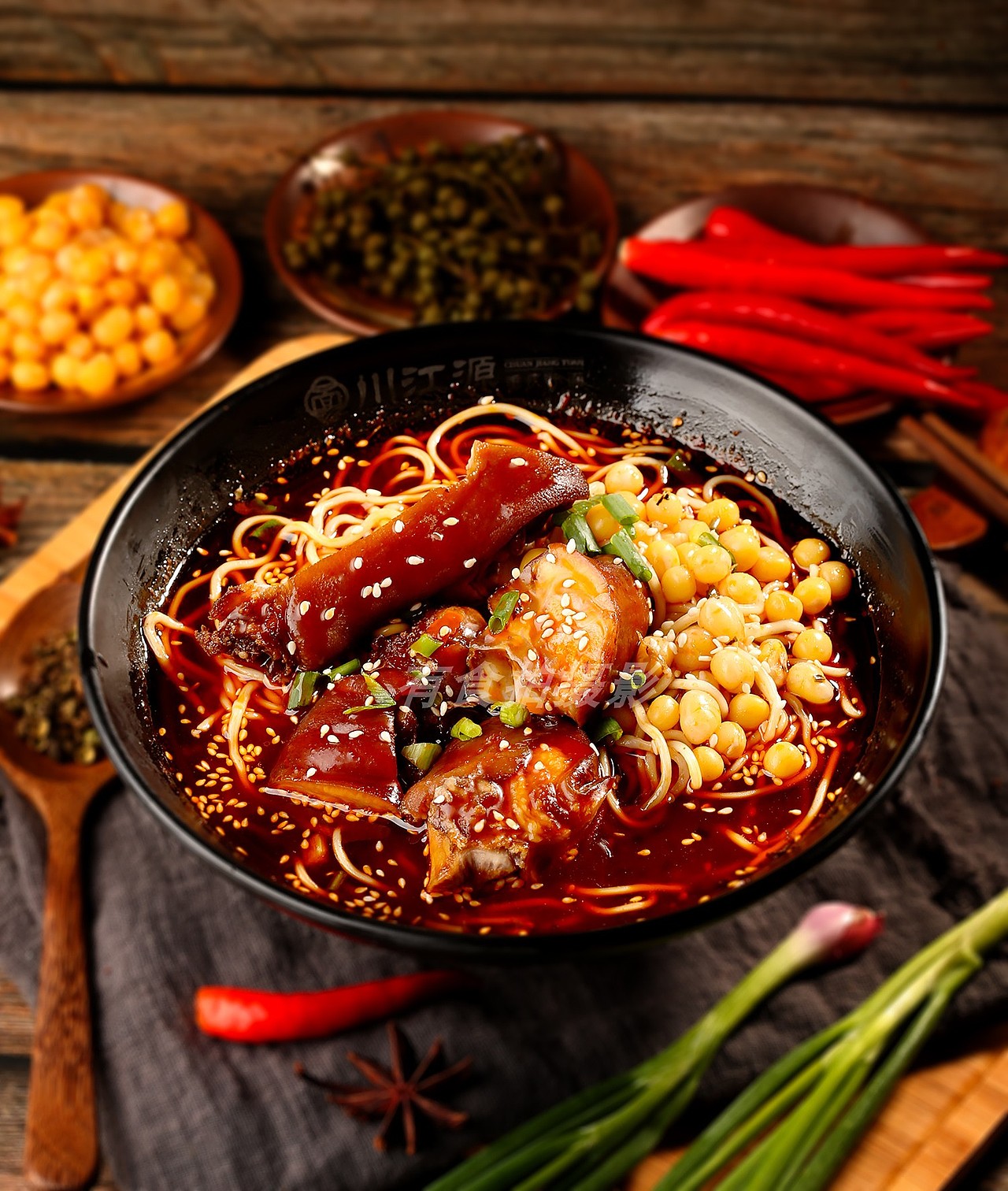 深圳食品美食餐饮菜品摄影--重庆小面拍摄