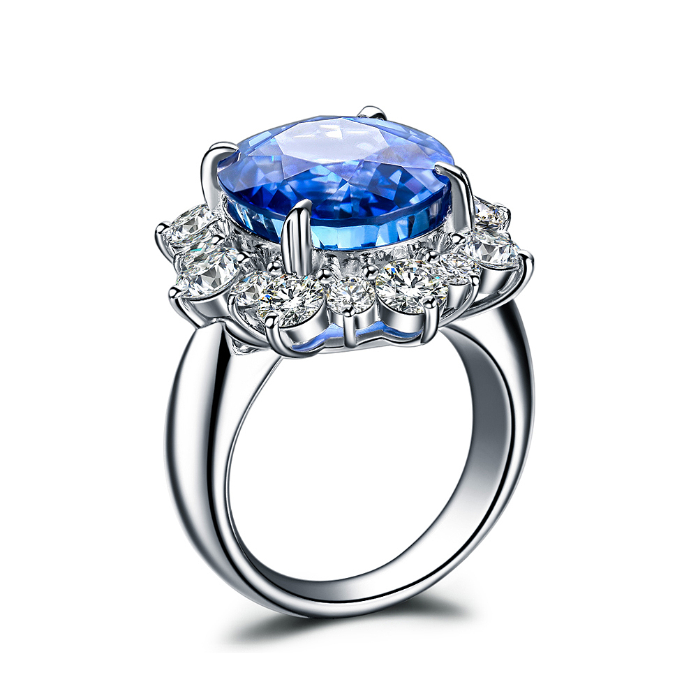 皇室蓝蓝宝石珠宝