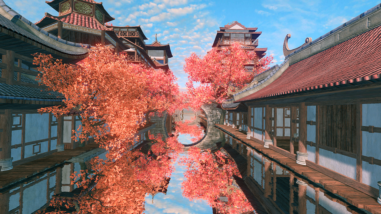 概念设计｜枫桥天街（图ZMTg0MzY5MzYw） - 场景 - 站酷设计师惊笛原创素材 - 站酷ZCOOL