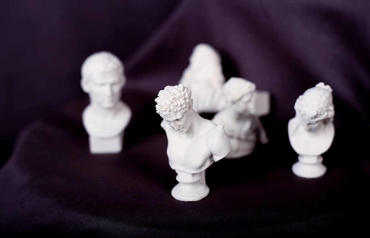 《石膏头像》的色彩（图ZMjAwMjMwNzY0） - 产品摄影 - 站酷设计师杨帆陈原创素材 - 站酷ZCOOL