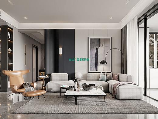 圣都家装丨贴合时尚的现代实用风
