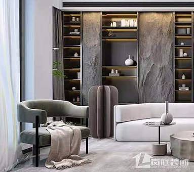 深圳别墅设计：中海九号公馆现代简约风，心形吊灯美爆（图ZMjQ3NTI0MjUy） - 家装设计 - 站酷设计师深圳岚庭装饰原创素材 - 站酷ZCOOL