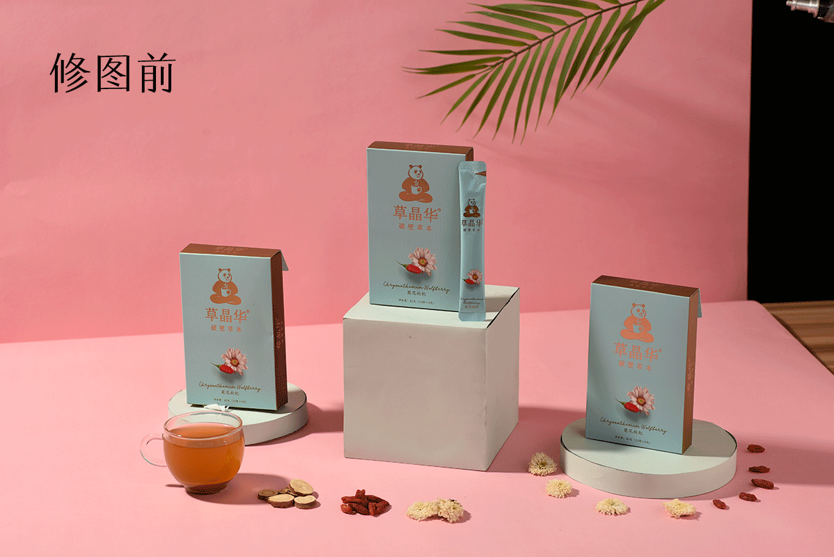 玫瑰姜枣/菊花枸杞草本代用茶冲饮颗粒