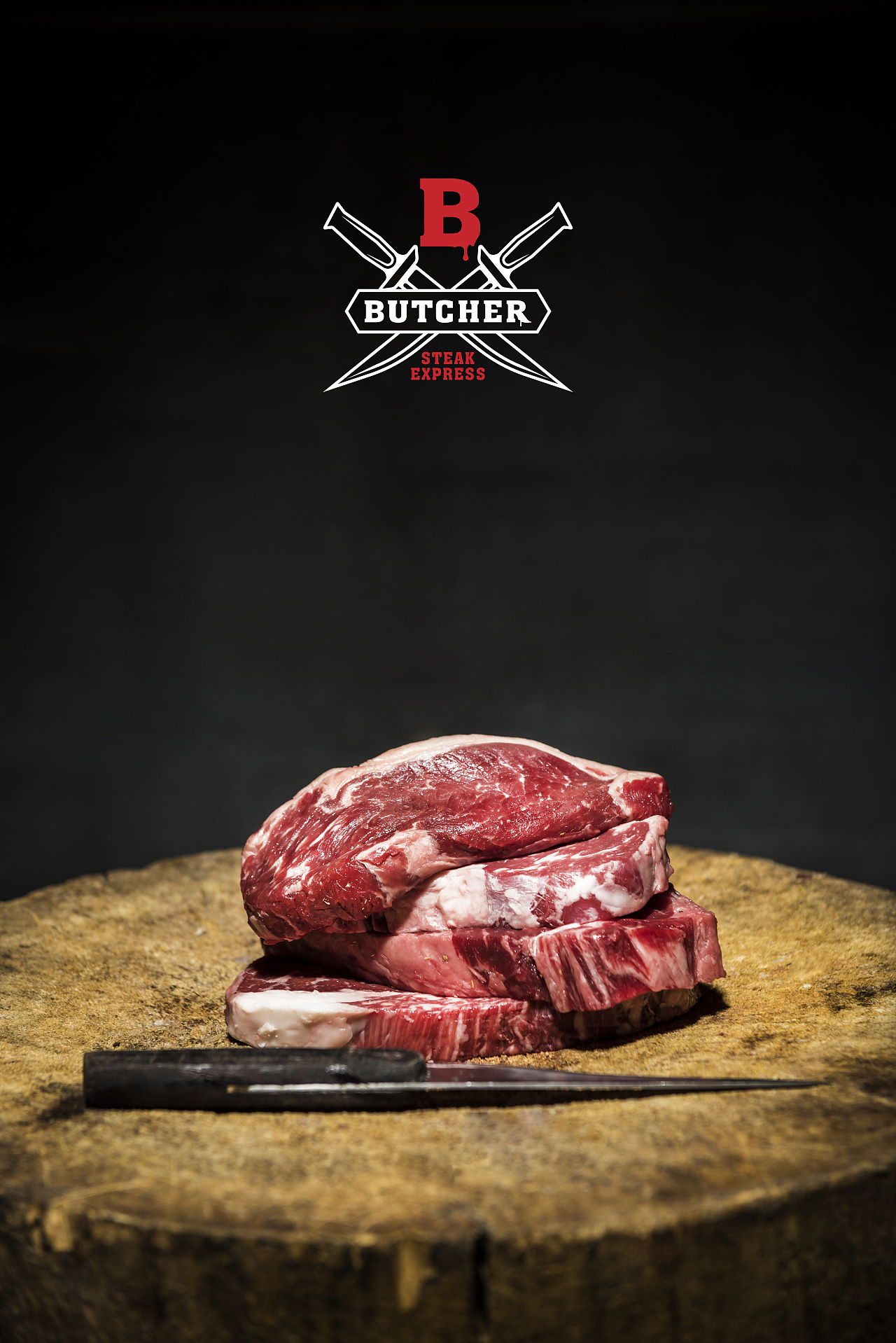 butcher牛排肉铺产品拍摄