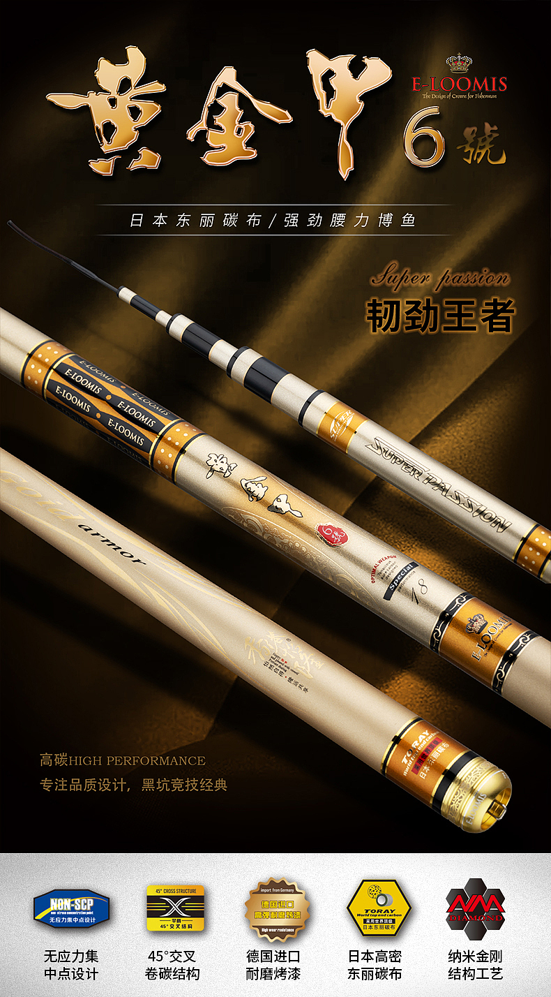 渔具鱼竿钓竿详情