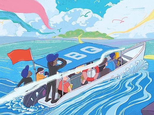 【冬季到万宁来看海】-内含4张GIF过程图