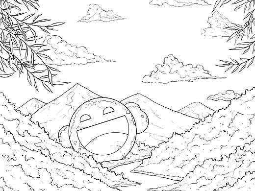 端午节插画-步骤图（个人主页-ZNDYxNTc5ODQ=） - 商业插画 - 站酷设计师XMF卡通设计原创素材 - 站酷ZCOOL