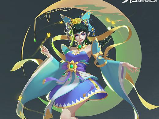 原画女性角色设计设定素材参考
