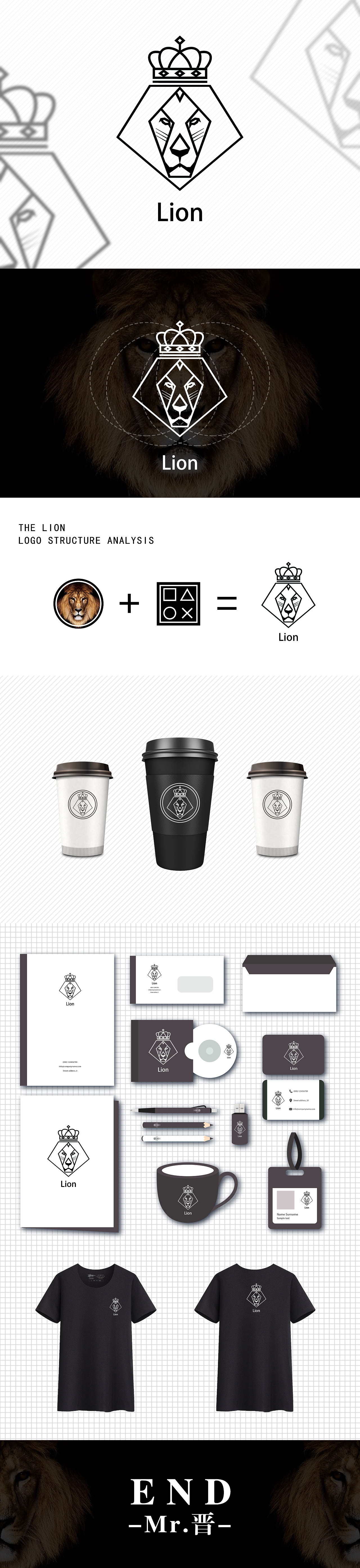 Lion-Logo（图ZMTE1Mjk1Mjg0） - 品牌 - 站酷设计师晋先生原创素材 - 站酷ZCOOL