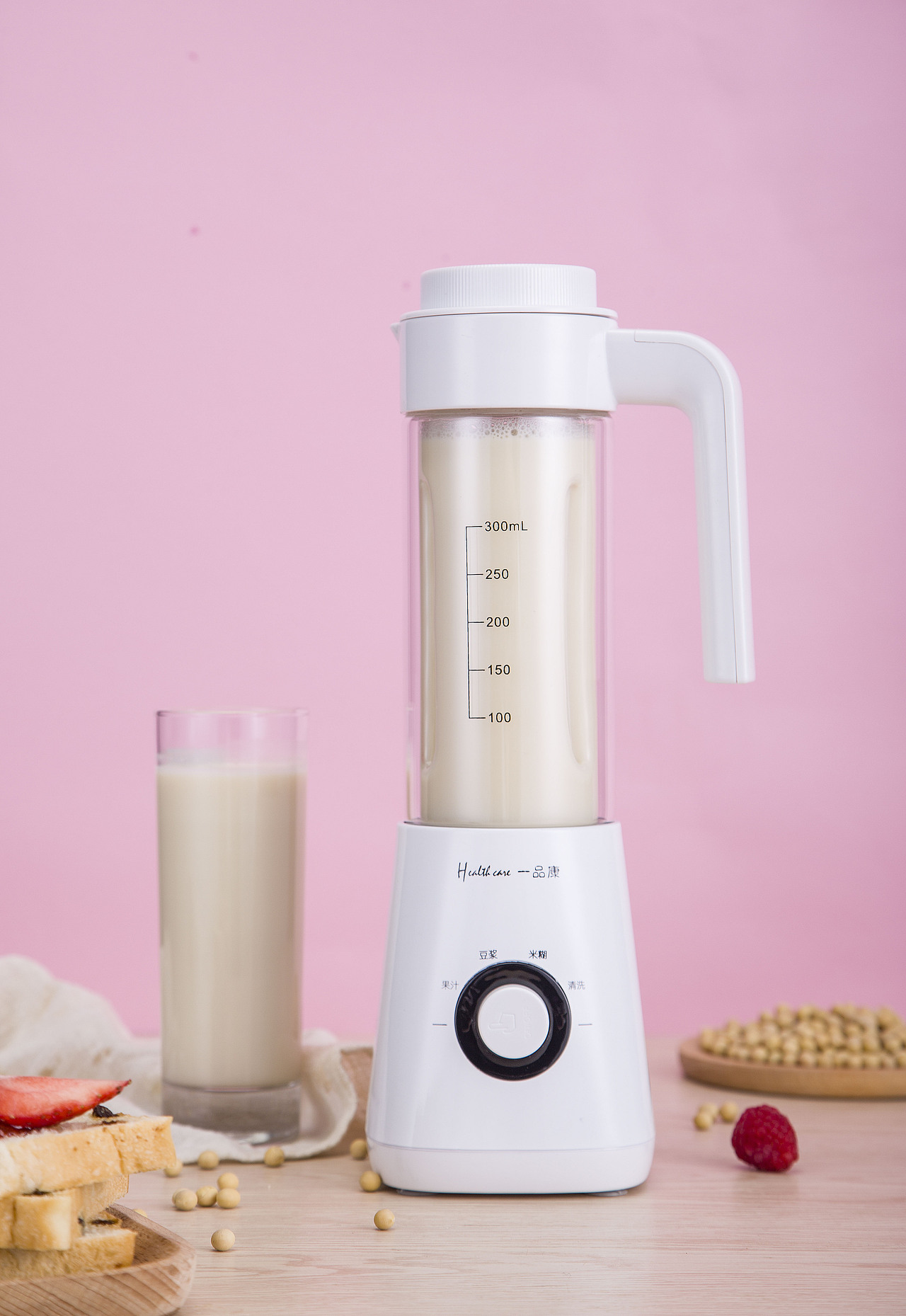 迷你加热破壁机拍摄