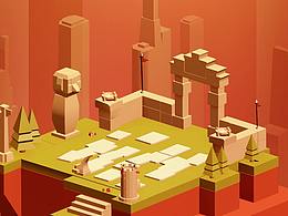 魔法城堡C4D臨摹