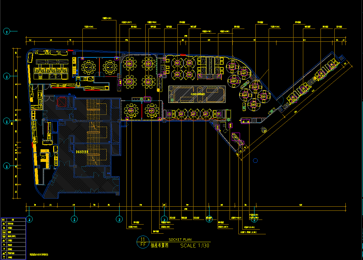 餐饮施工图整套图纸_幻山建筑设计唐糖-站酷zcool