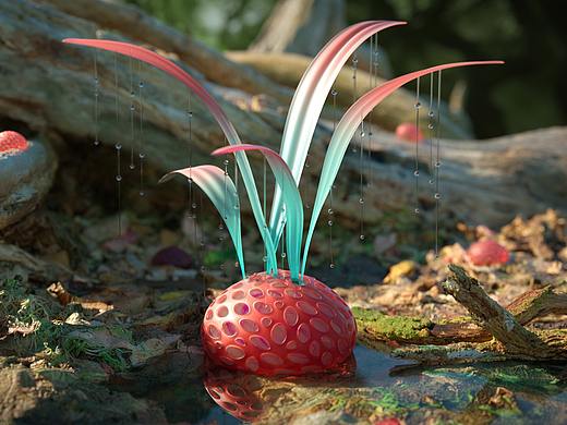 C4D+OC初学练习