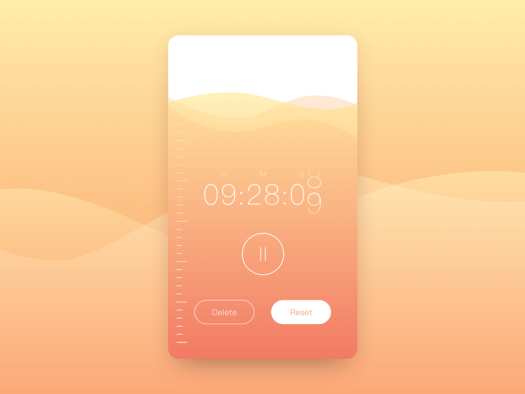 Countdown Timer（倒计时）（图ZODgwMDY2MTI=） - APP界面 - 站酷设计师珍獸原创素材 - 站酷ZCOOL