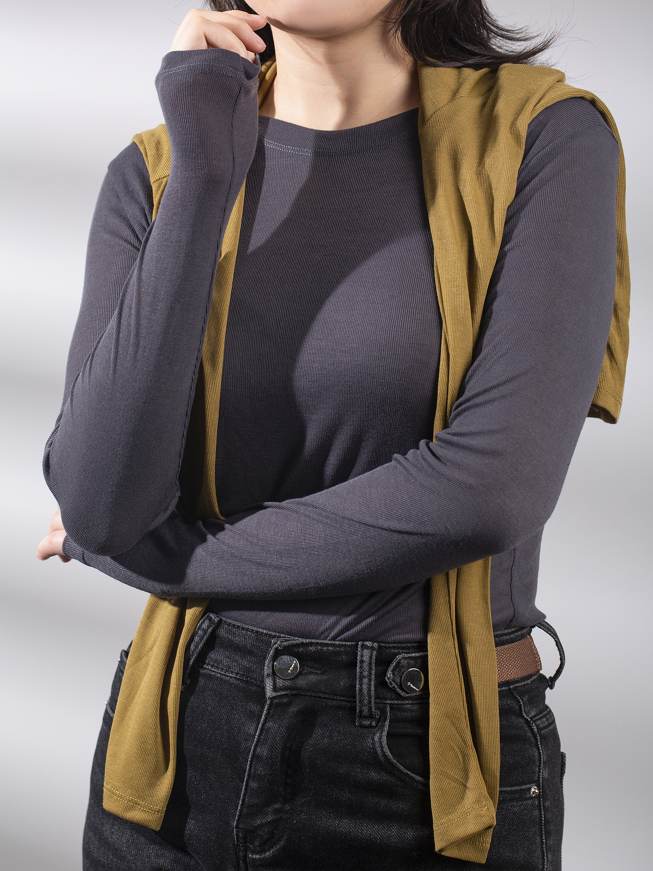 BIMO碧茉 蚕丝蛋白水面膜打底衫