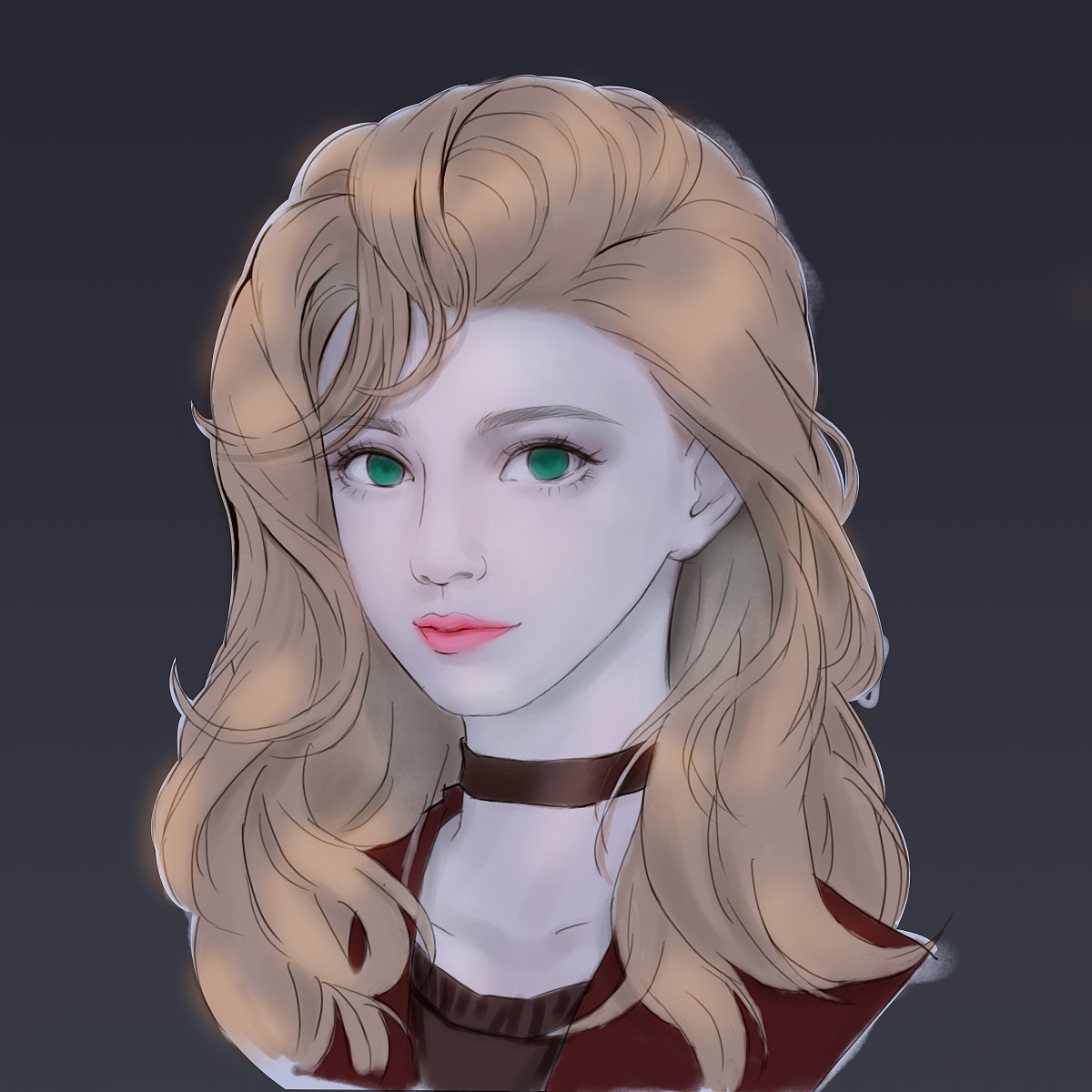 金发大波浪（图ZMzQyNTI3MTg0） - 创作习作 - 站酷设计师Xubaby507原创素材 - 站酷ZCOOL