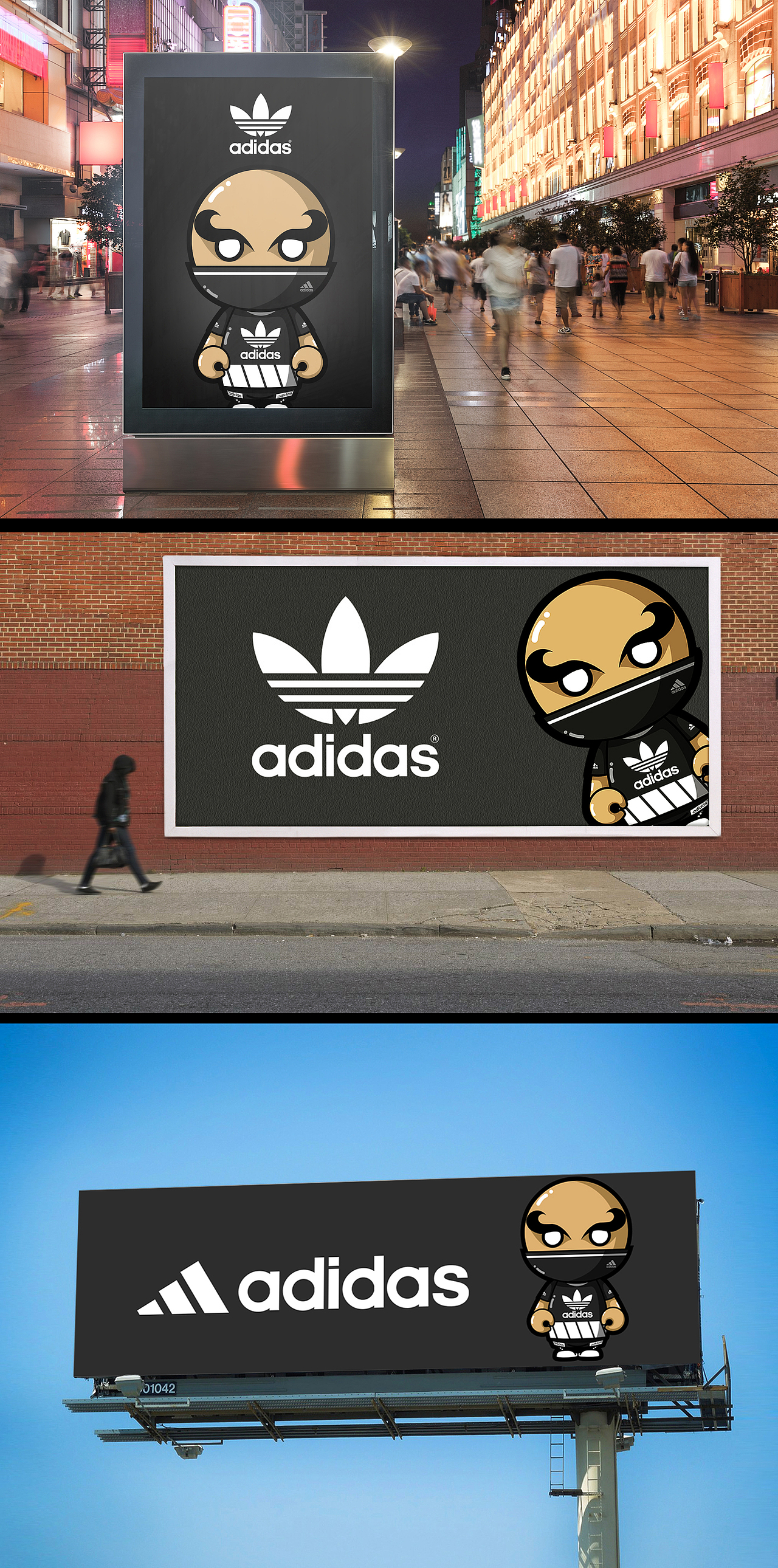 迪宝-adidas延伸设计（图ZNzI3MDgxMzI=） - IP形象 - 站酷设计师izemo凉凉原创素材 - 站酷ZCOOL