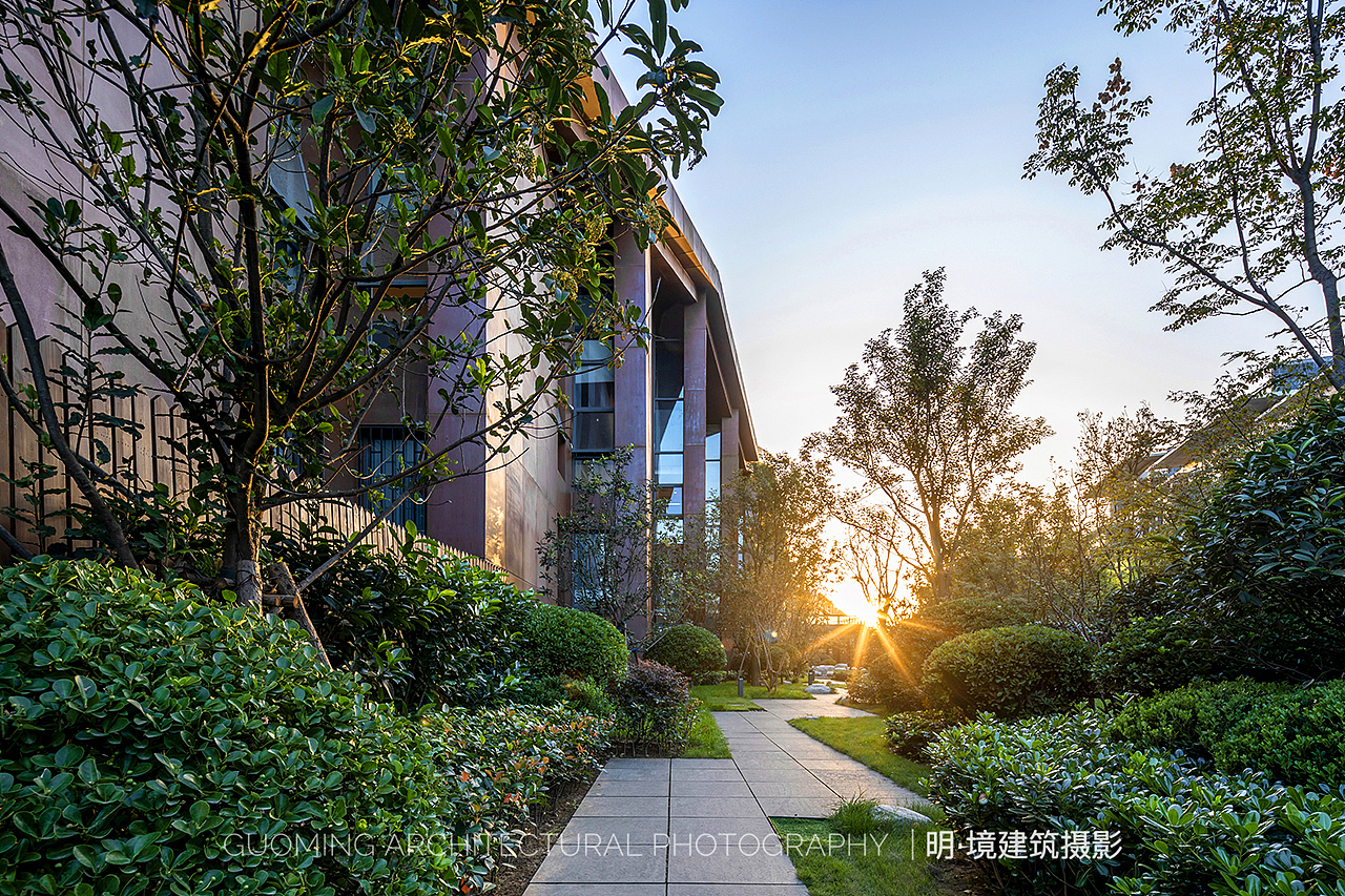 景观建筑摄影|郑北.孔雀城景观示范区