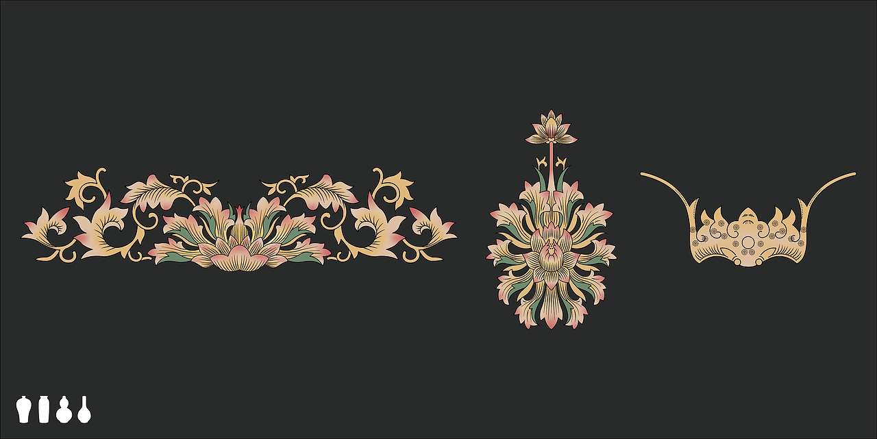 两个世界的人，隔着千年时光，凝神对望（图ZMTY0MTI5NzUy） - 图案 - 站酷设计师壮家清穗原创素材 - 站酷ZCOOL